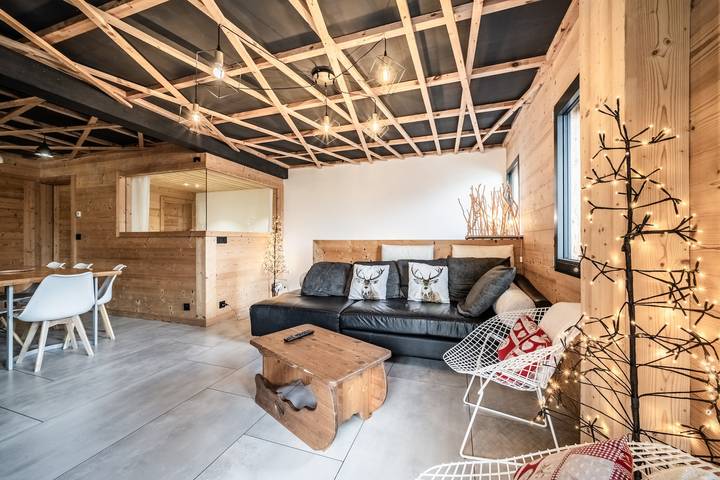 Appartement de vacances pour 6 personnes, avec balcon à Chatel