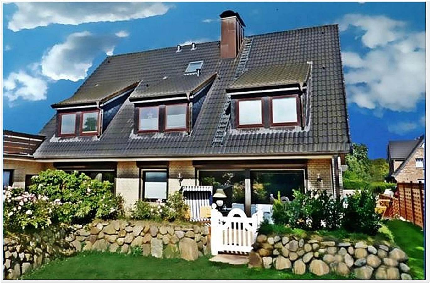 Ganze Ferienwohnung, Fewo Deichwiese Sylt-Westerland /Garten / 3 Schlaf in Sylt (Gemeinde), Sylt