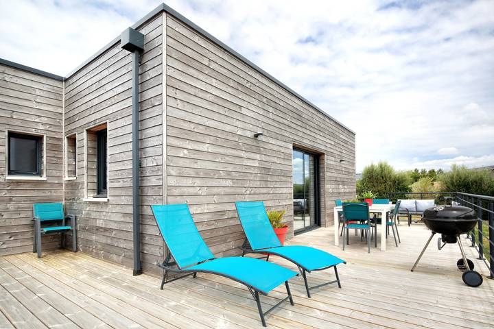 Maison de vacances pour 5 personnes, avec Terrasse et Jardin dans Cotentin