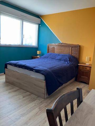 Chambre d’hôte pour 4 personnes, avec Balcon