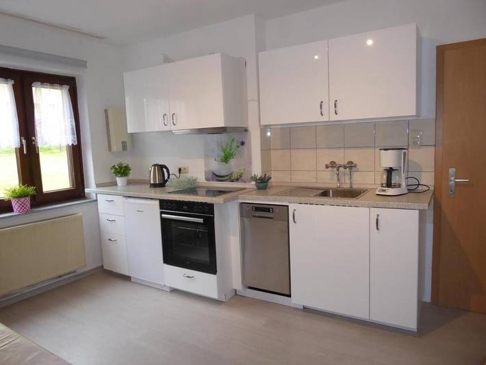 Ferienwohnung für 3 Personen, mit Garten