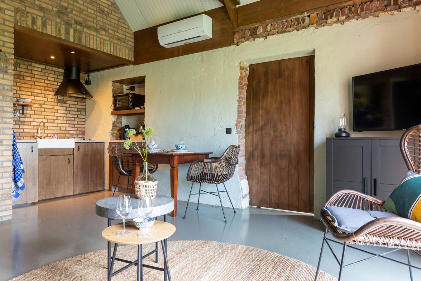 Moderne karakteristieke 2 persoons vakantieboerderij in Volkel, Noord-Brabant in Uden, Noord-Brabant