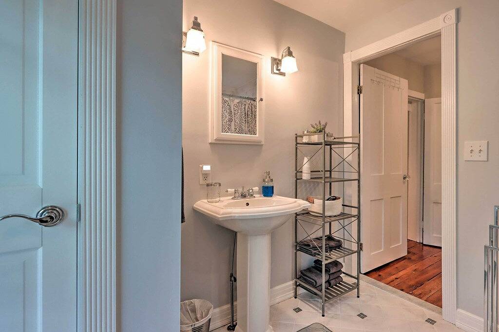 Charming Abode w/ Patio - Walk to Town + River! in Hunterdon County