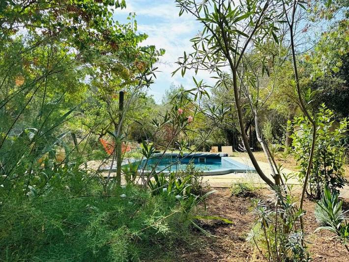 Location de vacances pour 7 personnes, avec jardin ainsi que piscine et vue, adapté aux familles à Bizanet - 4