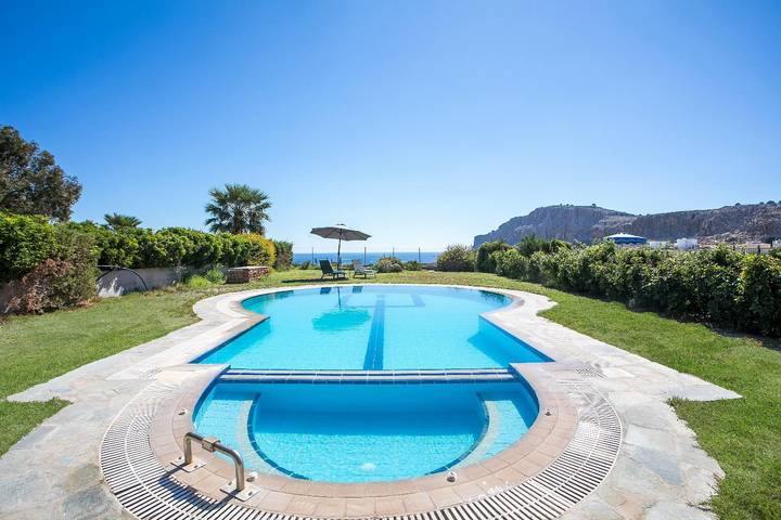 Villa für 4 Personen, mit Garten und Kinderpool sowie Whirlpool und Balkon auf Rhodos - 3