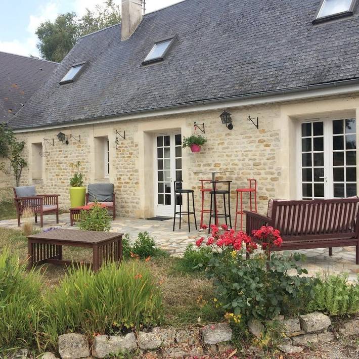 Location de vacances pour 8 personnes, avec vue et jardin à Nonant - 4