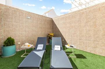 Casa rural para 6 personas, con jardín y vistas en San Bartolomé