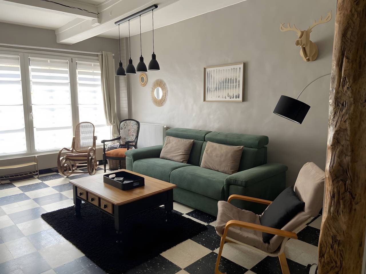 Ferienhaus Au Bois Dormant in Crécy-en-Ponthieu zwischen Wald und Somme-Bucht in Crécy-en-Ponthieu, Abbeville und Umgebung