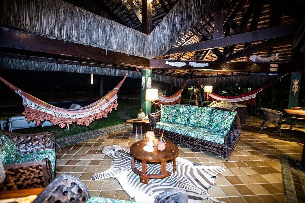 Casa Pé (Pe) im Sand, in der Nähe des Dorfes Cumbuco, neuartiges Szenario in Caucaia, Litoral Cearense