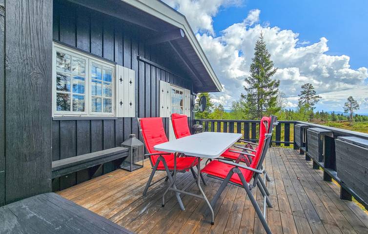 Ferienhaus für 5 Personen mit Garten in Gol