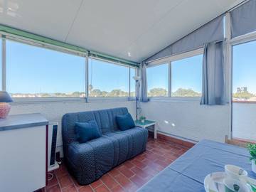 Gîte pour 4 personnes, avec balcon dans Plage Lydia