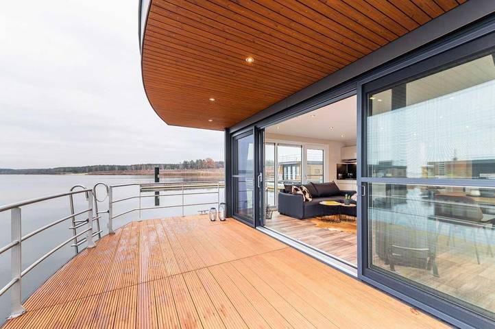 Ferienhaus für 6 Personen, mit Ausblick und Terrasse sowie Seeblick in Sachsen