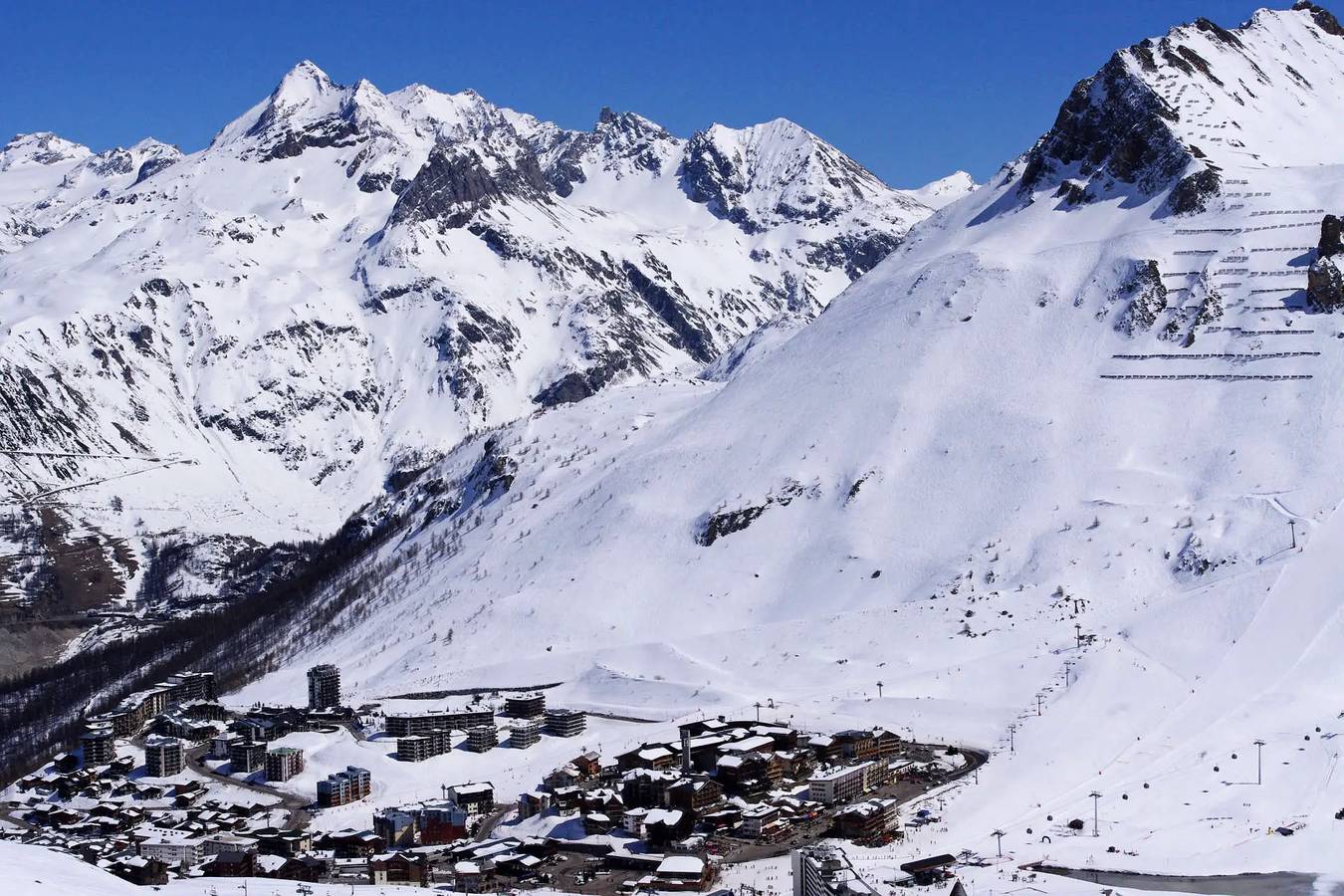 Geheel appartement, Terras van 35m2, een unieke locatie in Tignes in Tignes, Massif de la Vanoise