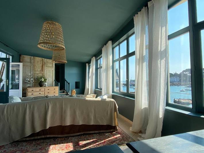 Chambre d’hôte pour 2 personnes, avec Terrasse ainsi que Jardin et Vue à Île-de-Bréhat