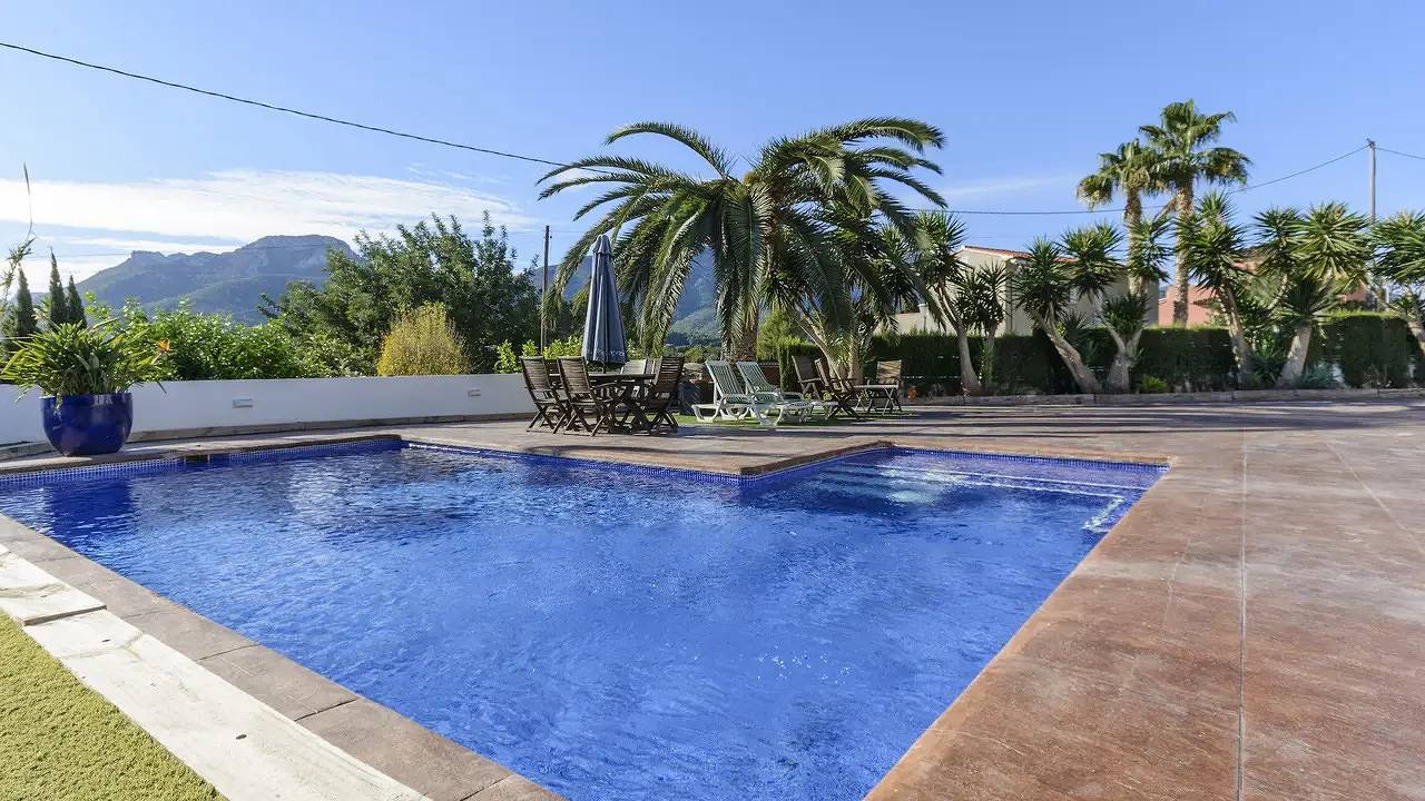Chalet para 6 personas con jardín in Alcalalí, Costa Blanca
