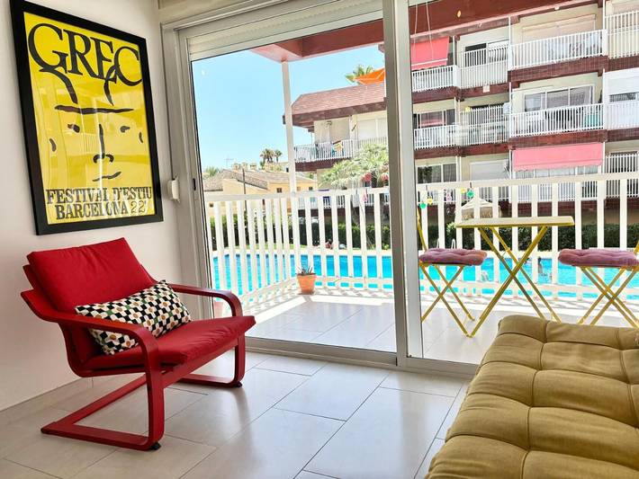 Ferienwohnung für 2 Personen, mit Garten und Pool sowie Ausblick - 1