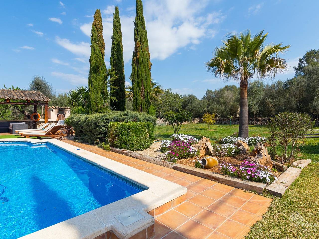 Mostatxet - Preciosa villa con piscina y jardín en Sencelles in Sancellas, Interior de Mallorca