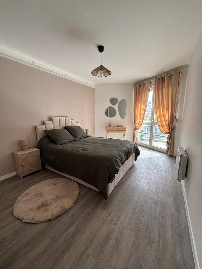 Appartement de vacances pour 4 personnes, avec Balcon ainsi que Terrasse et Jardin