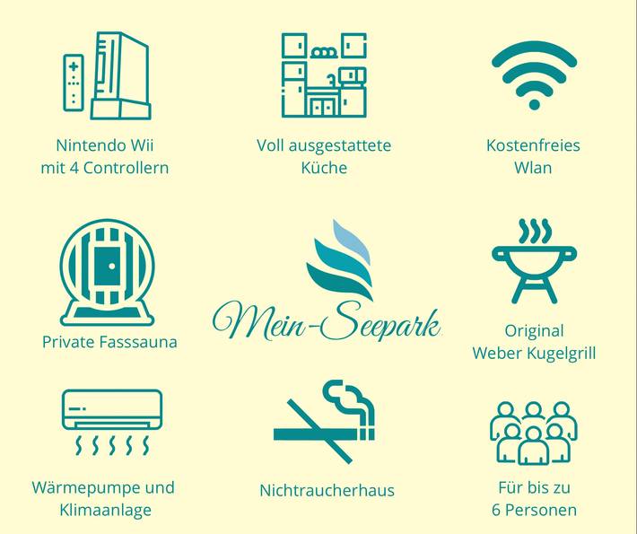 Ferienhaus für 6 Personen, mit Sauna und Seeblick sowie Ausblick und Garten in Hessisches Bergland - 2