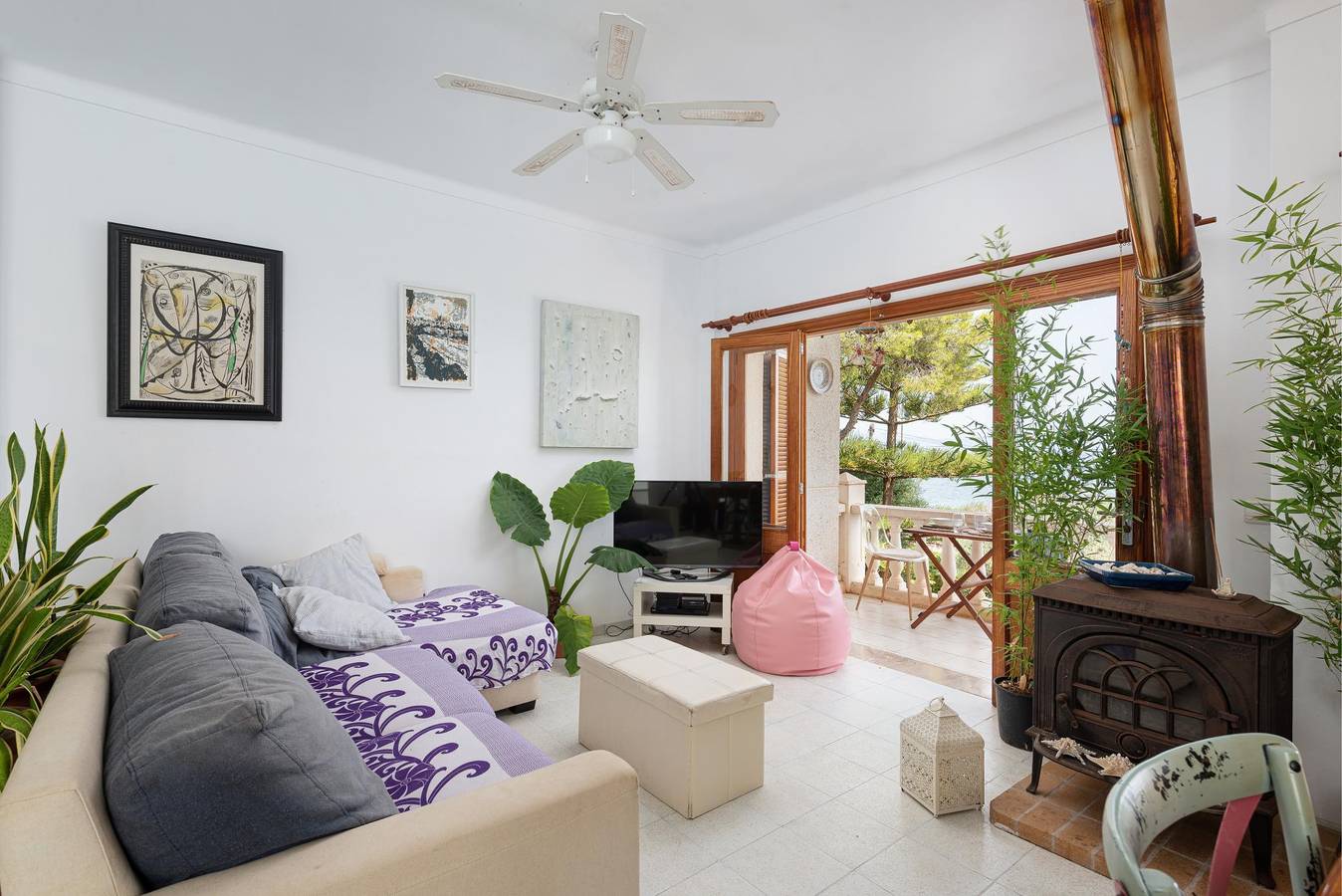 La Casa Del Far - Wonderful semi-detached house facing the sea in Alcanada. Free Wifi. in Alcanada, Alcúdia