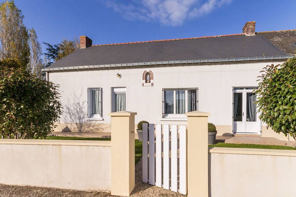 Gemütliches Landhaus mit Garten und Terrasse, nahe Nantes in Grand-Auverné, Châteaubriant und Umgebung