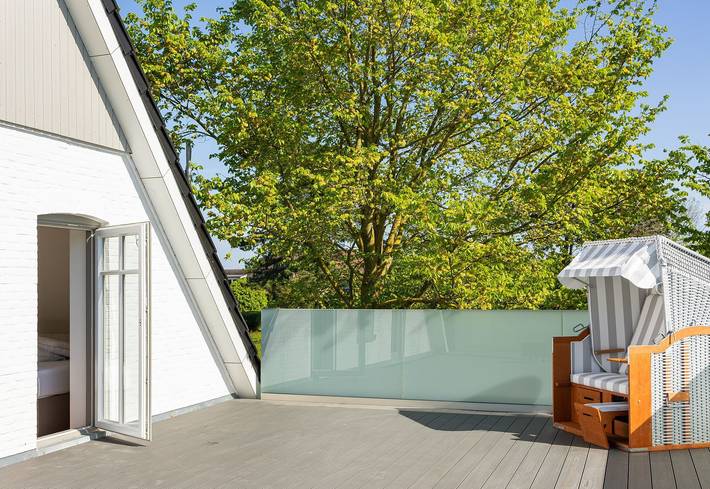 Ferienwohnung für 2 Personen, mit Balkon und Terrasse auf Amrum