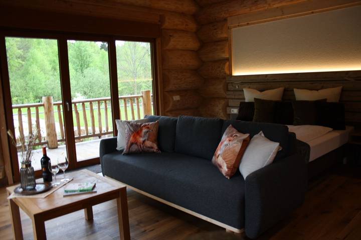 Ferienwohnung für 3 Personen, mit Ausblick und Balkon sowie Garten in Saar-Nahe-Bergland - 2