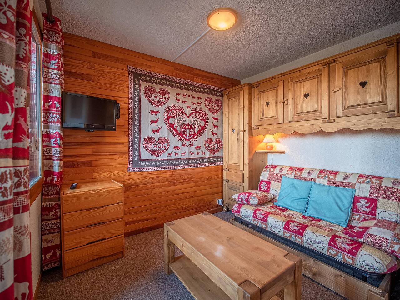 Studio entier, Studio cosy à 80m des remontées et 100m des commerces à Valmorel in Valmorel, Les Avanchers-Valmorel