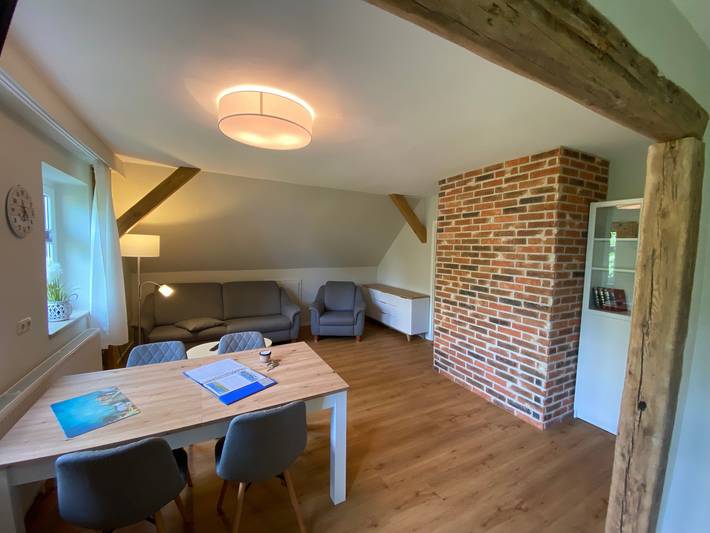 Ferienwohnung für 2 Personen, mit Terrasse und Garten sowie Sauna und Ausblick in Redewisch - 3