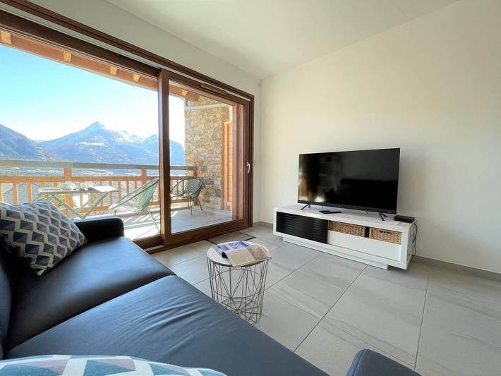 Chalet pour 4 personnes, avec jardin dans Serre Chevalier