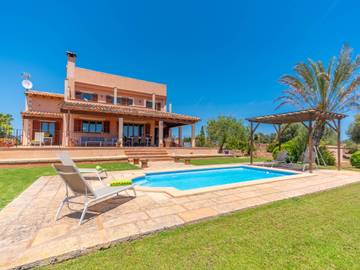 Finca für 6 Personen, mit Pool und Garten, mit Haustier in S'Illot Cala Morlanda