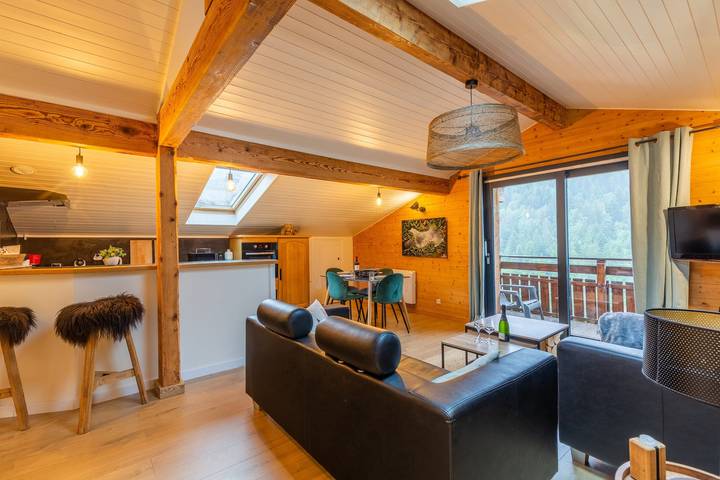 Gîte pour 4 personnes, avec balcon, adapté aux familles à Saint-Jean-de-Sixt - 3