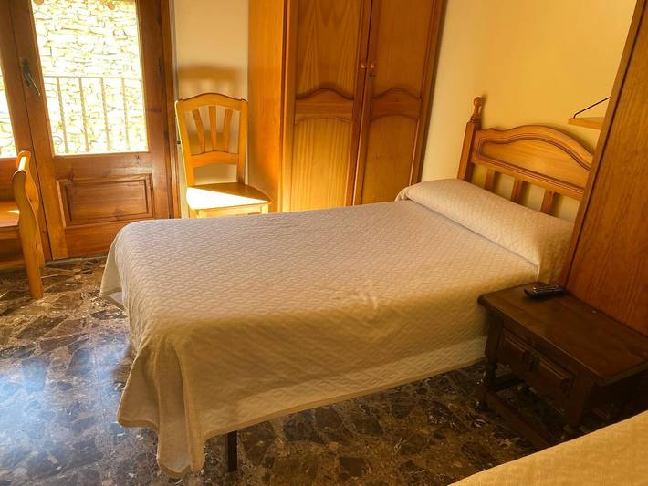 Kamer 'Twin Con Balcón' met balkon en Wifi