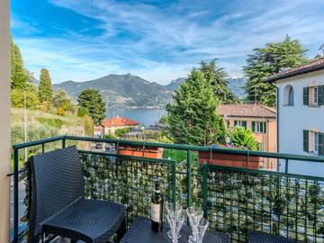 Ferienwohnung für 4 Personen, mit Balkon und Seeblick in Gemeinde Menaggio