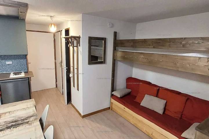 Gîte pour 4 personnes, avec Balcon dans Station De Peisey Vallandry