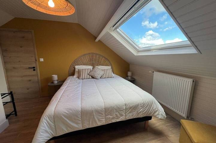Les Dunes family home for 6/7 people a few steps from the beach in Gouville-sur-Mer, Coutances und Umgebung