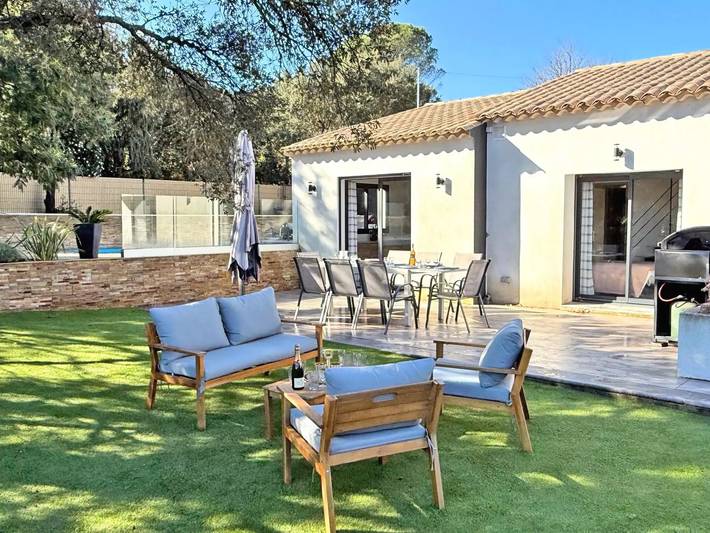 Villa voor 6 personen, met tuin en zwembad in Le Plan-de-la-Tour