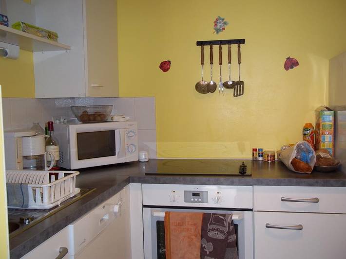 Ferienhaus am Strand mit Parkplatz, TV, Garten und Internet in Gouville-sur-Mer, Coutances und Umgebung