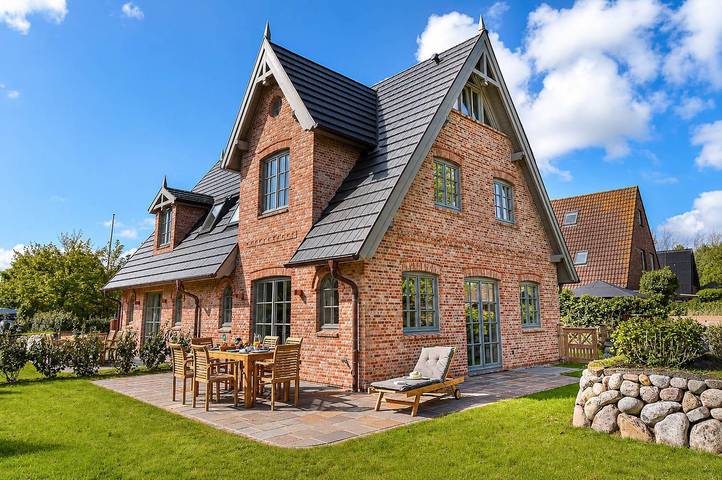 Ferienhaus für 6 Personen, mit Ausblick und Garten sowie Sauna