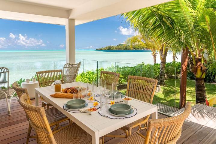 Location de vacances pour 2 personnes, avec vue et jardin dans Bora Bora - 4