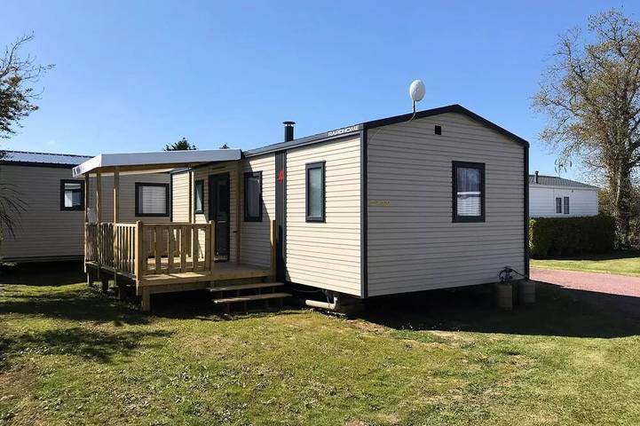 Casa rodante para 6 personas, con sauna además de terraza y piscina - 1