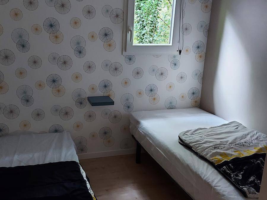 Camping Le Nizour - Chalet 4 personas - Tulipe - 2 habitaciones in Sireuil, Charente