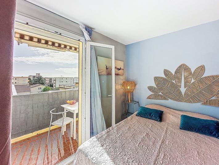 Gîte pour 6 personnes, avec balcon, animaux acceptés dans Office De Tourisme De Narbonne Plage - 4