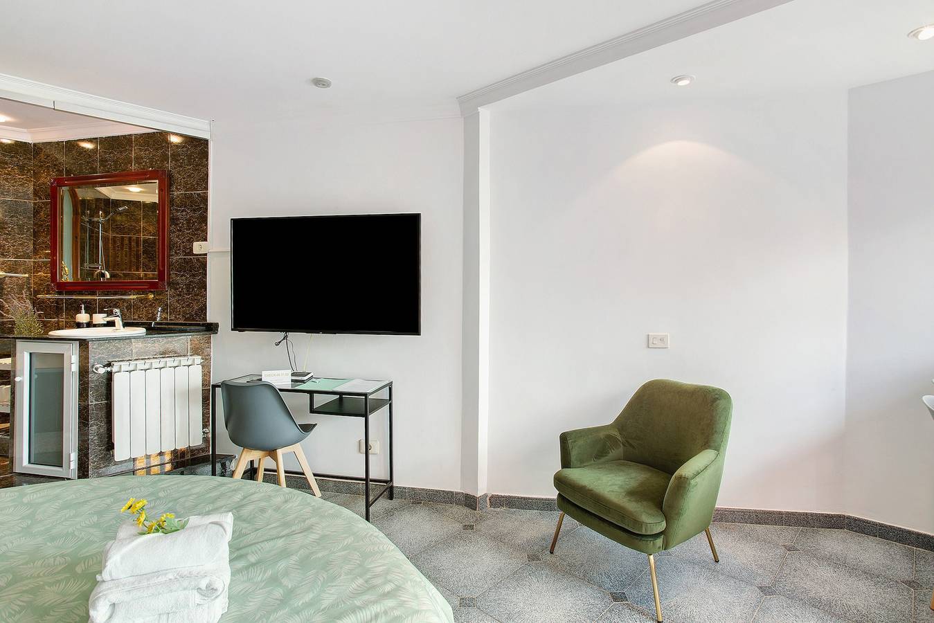 Appartement entier, Appartement de vacances "Carmelo Y Carmela 5" avec jardin partagé et Wi-Fi in San José del Álamo, Teror