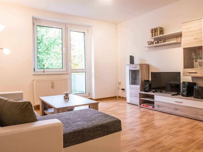 Ferienwohnung für 2 Personen, mit Balkon in Zittau