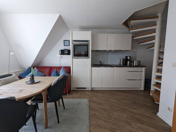 Ferienwohnung für 3 Personen, mit Balkon und Balkon/Terrasse, mit Haustier in Born a. Darß - 3