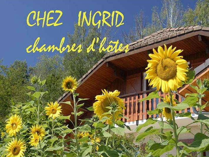 Chambre d’hôte pour 2 personnes, avec vue sur le lac et jardin