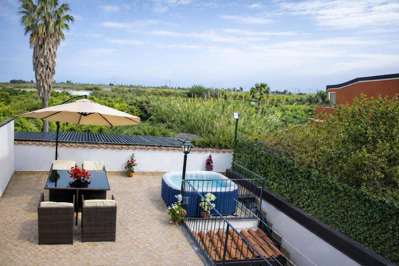 Cecilia's home in Carrabba, Giarre