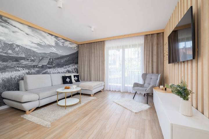 Ferienwohnung für 5 Personen, mit Garten