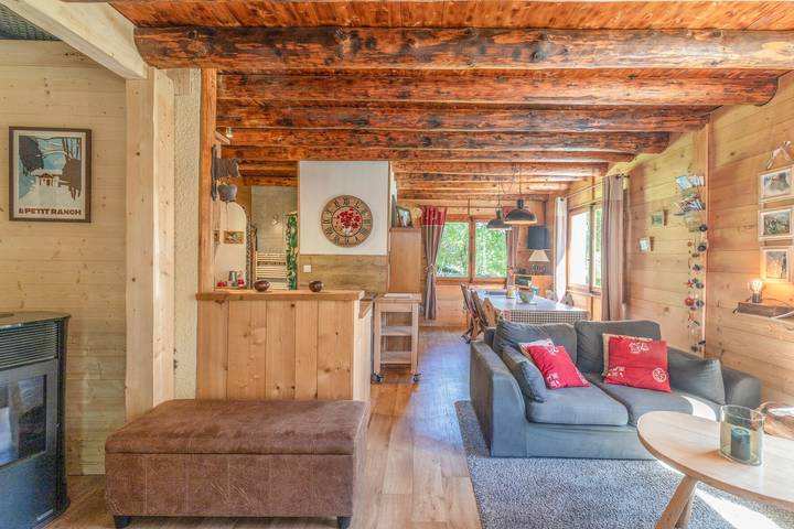 Chalet pour 5 personnes, avec jardin, animaux acceptés en Haute-Savoie - 3